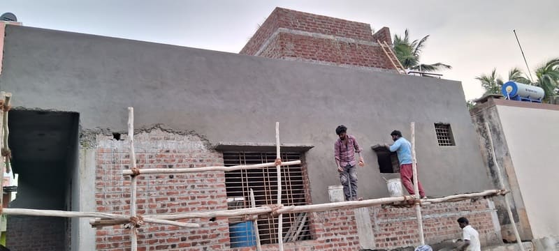 Plastering Inner Outer Shankar Nagar Mandya 9 - Chaya Innovation